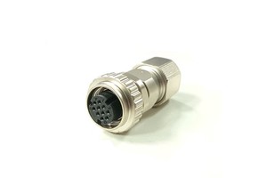 CM10 10 Pin Female Circular Connector IP67 Waterproof for Mitsubishi Yaskawa Servo Encoder