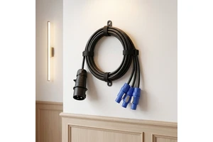 Hot Factory Direct Price Powercon 3*1.5mm2 Wire Power Cable for Event Stage Light 16A Split 3 Extended Audio Power Cable