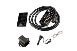 Trailer Accessories 8 Feet 7 Way Trailer Cord Kit :12V RV Breakaway Switch,Plug Holder, Trailer Cable with Junction Box