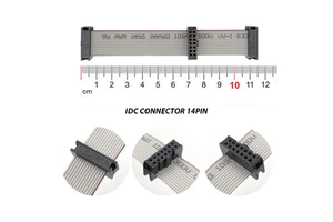 Custom Idc Connector 14Pin for Automotive Wiring Harness PCB Circuit Board Electrical Connection Component