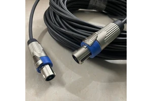 EBY Pure Copper Audio Cable All-metal Ohm Head NL4FX Four-core Plug Professional Stage Performance Speaker Connection