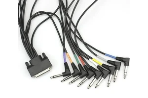 DB25 to 1/4 Inch Drum 6.35 Connector Audio and Video Cable Musical Instrument Cable Product