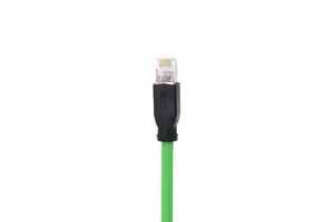 KRONZ RJ45 4 Pin Shielded Cat5e Cat6 Cable Customized Industrial Highly Flexible Ethercat Network Cable Gigabit Ethernet Cable