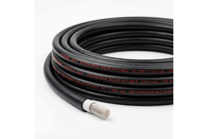 TUV/UL Certified H1Z2Z2-K Solar PV Cable 4mm 6mm 10mm DC Power Wire for Photovoltaic System & Energy Storage