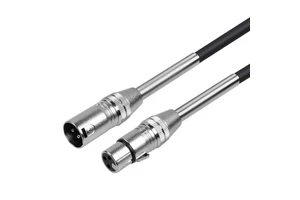 High Quality Balanced XLR Cable XLR Microphone Cable Male to Female With Multiple Lengths 3ft 10ft 15ft 20ft 50ft