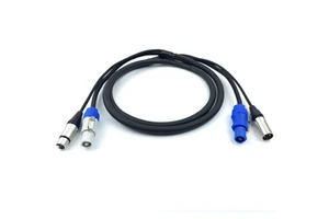 Professional ABCCABLS Copper Power Supply Cable for Stage Lighting & Audio/Video Connections DMX/XLR 3x 1.5 Square
