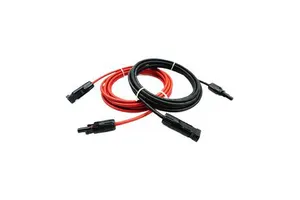 1000V PV wire 4mm2 12AWG TUV CQC extension connector wire solar heat cable