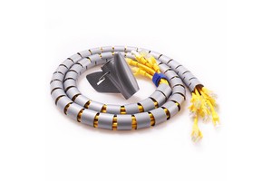 High Quality and Eco Friendly PE Material Flexible Spiral Tube Cable Organizer Spiral Wrapping Band