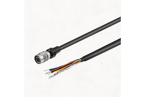 Hirose 12 Pin Trigger Cable HR10A Industrial Camera IO Cable for Machine Vision System
