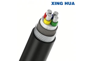 Flame Retardant Fire Resistant Industrial Railway Power Cable YJLV22 Low Voltage XLPE Insulated PVC Jacket Oxygen Free Aluminum