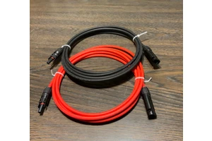 6ft Solar Cable with Connectors for Solar Raw Materials