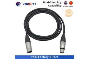 3-Pin XLR Male to Female Balanced Audio Cable for for Studio Recording Stage Performance Live Sound Mixer, Amplifier Speaker