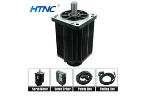 Brazil Stock EC F5CC230S 2.3KW 15Nm AC Servo Motor Kit 220V 1500RPM XP200 Drive 5M Cable Set for CNC Router Sewing Machine