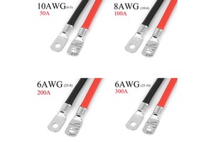 Marine Grade Solar Inverter Battery Cable Tinned Copper Flexible Extension Cord Silicone Rubber Oil Temperature Resistant Low