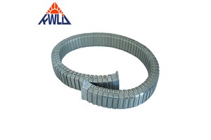 DGT Type Conduit Shield Guarding Servo Cables Via Engineering Plastic Liner in Robotic Arms Against Abrasive Wear