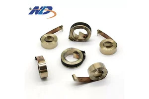 Manufacturer Stainless Steel Metal Torsion Spiral Coil Clip Clock Cable Flat Springs