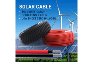 Wholesale for Super Solar DC Cable 6mm2 Tinned Copper Core XLPO Insulated 1000V-1500V PV Power Cable for Solar Panel