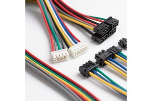 Custom Industrial Wire Harness OEM ODM Tinned Copper Cable Assembly CE RoHS For Robot Motor PLC Sensor Automation Equipment
