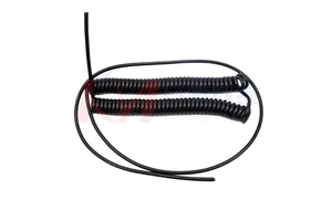 Kai Mei Cable RVUT-002 Insulated Copper Spiral Cable for Mobile Lighting Vehicle Outdoor Use -40 to +85 750V Rated Voltage