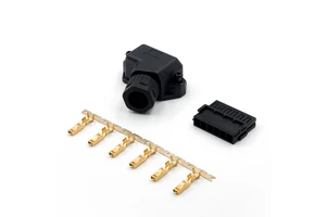 LECHUAN Premium Quality J37S JFA J37-06 FMH-7KL-1M-CF YASKAWA Terminals 6P JZSP-CSM9-3-E Power Servo Motor Connector