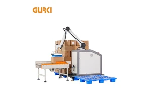 GURKI Stacking Robot Palletizer For Bags And Carton Stacking System Box Palletizing Machine