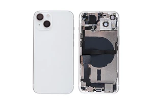 Factory Supplier Complete Housing Assembly for iPhone 13 Rear Battery Back Glass Cover with Flex Cable Bar Design