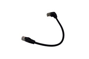 Industrial Right Angle RJ45 Ethernet Patch Cable for Network LAN With High Speed Data Transfer Custom Wire Harness