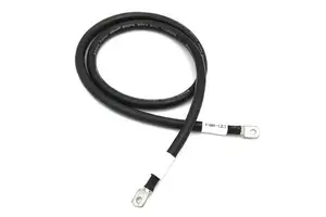M6 Ring Terminal Power Cable Copper Conductor Low Voltage DC Inverter Battery Cable for Various Battery Manufacturing Rubber