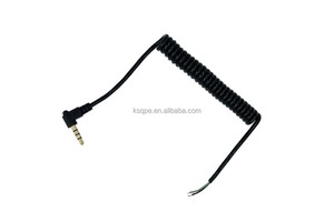 Factory Customized Copper Wire Tension Length Spring Spiral Cable