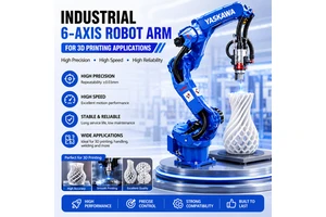 Yaskawa Motoman High Speed Robot GP12 6 Axis Industrial Robot Arm 12kg Payload 1440mm Reach for Welding Handling 3D Printing