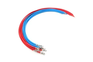 Battery Connection Cable 8/6/4 AWG 10/16/25mm Copper Wire with Lugs Crimp Cable for Car Battery Charging Wire Harness