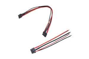 Amass XT30(2+2)-F Adaptor Connector High Mechanical Stability 4-Pin Power Cable for Xiaomi Servo Motor Custom Length DC Contact