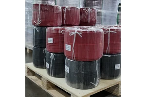 Weatherproof Solar Cable H1Z2Z2-K for Photovoltaic Installations with XLPO Jacket UV Resistant Halogen Free