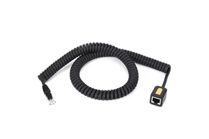 RJ45 Custom Network LAN Cat5 Cat5e Cat6 Cat6e Cat 5 6 7 Male Female Ethernet Cord Spring Spiral Patch Coil Curly Coiled Cable