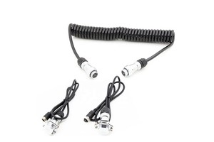 1 Channel Trucks Trailers Cable 0.4m*4m*0.4m 5pin Metal Connector Cable for Truck/lorry/caravan Rear View Camera System
