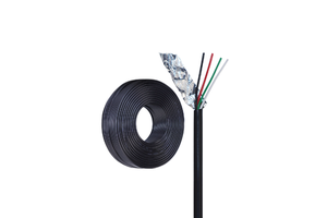 Industrial Shielded Control Cable with PVC Jacket Foil Shield Multi-Conductor for Overhead Use in Machinery & Automation Systems