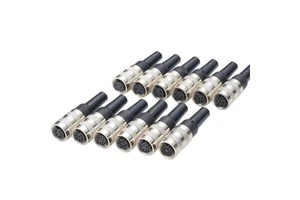 M16 Aviation Connector C091 Servo Circular Connector 4-19 Pin Plug Copper Conductor PVC Electrical Equipment