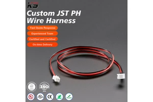JST PH Gh 1.25 Pitch Silver Plated Copper Wire Connector Adapter Interface Cable Assembly Harness for Industrial Equipment