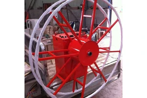 Wire Reel Electric Crane Cable Reel 500V 48M Double Braid