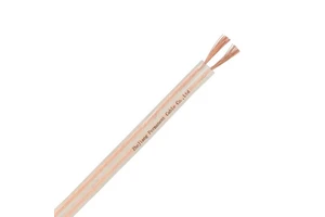 OEM Wholesale Twin 2-Core Flat Audio Cable Custom Length with PVC/PE Insulation Free Samples Home Theater Stage Sound Systems