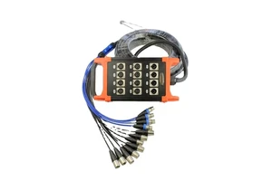 OEM Channels XLR Input Output Stage Box Mixer Speaker Wire RCA Bulk Music Stage Snake Cable