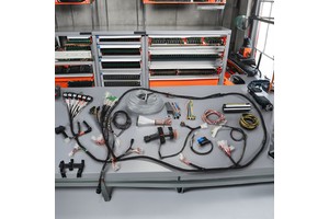 Custom Logo Fiber Optic Automotive Farm Equipment Trailer Brake Car Seat Wire Harness Kits Cable Assemble