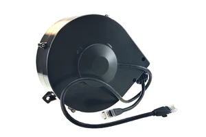 8cores Spring Cable Loaded Auto Retractable Plastic Hose Reel Cable Reel Roller DYH-1703