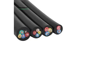 Copper Core Rubber-sheathed Cable 20 Awg 2-Conductor Parallel Wire 200 Feet Reel (Black/Red) PVC Insulated IP67 Rated Computer