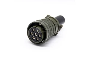 7pin CA3106A24-10S Straight Plug Female Bayonet Servo Motor MS5015 Connector
