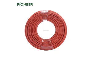 Direct Factory XLPE/XLPO Stranded Solar Wire PV1-F Solar Pv Cable 4mm2 6mm2 for Industrial Solar Panel Application