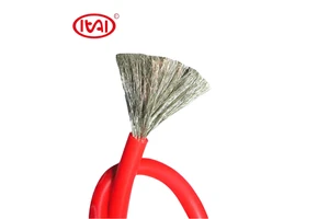 Ultra Soft Stranded Silicone Wire Cable 1-18 AWG for Building Use Lithium Battery