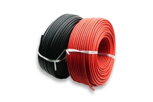 Photovoltaic Solar PV-YJYJ DC Power Cable LSOH Material XLPO/XLPE Insulation 1500V 1x2.5mm2