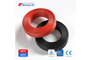 Wholesale Solid Conductor XLPE PV Cable Residential Solar Panel System for 1800V DC Industrial Solar Power Plant PV1-F