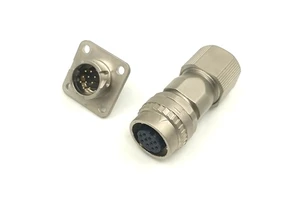 CM10 SP10S Servo Motor Encoder Connector DDK10 Straight Head for Mitsubishi